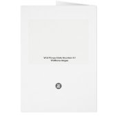 ニュームーンノーテカード付きワイルドホース歩く (裏面)