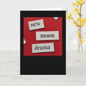 ニュームーン カード (黄色い花)