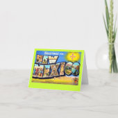 ニューメキシコからの挨拶 カード (正面)