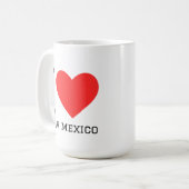 ニューメキシコが好き コーヒーマグカップ (正面左)