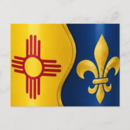 ニューメキシコとルイジアナの味 ポストカード