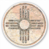 ニューメキシコのアメリカ合衆国ステッカー シール (正面)