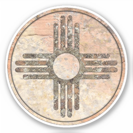 ニューメキシコのアメリカ合衆国ステッカー シール (正面)