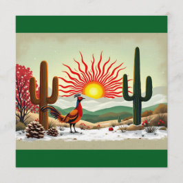 ニューメキシコのクリスマス 招待状