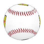 ニューメキシコのシールド旗野球 野球ボール (正面)