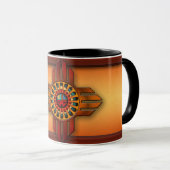 ニューメキシコのジア日曜日 マグカップ (正面右)