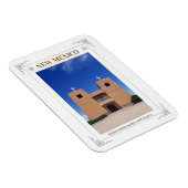 ニューメキシコのナムベプエブロ聖なるハート教会 マグネット (右側)