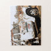 ニューメキシコのルート66のレッカー車 ジグソーパズル (縦)