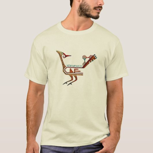 ニューメキシコのロードランナー Tシャツ (正面)
