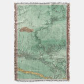 ニューメキシコの土地分類の地図 スローブランケット (正面縦)