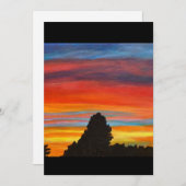 ニューメキシコの夕日：魔法の国 シーズンカード (正面/裏面)