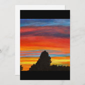 ニューメキシコの夕日：魔法の国 シーズンカード (正面/裏面)