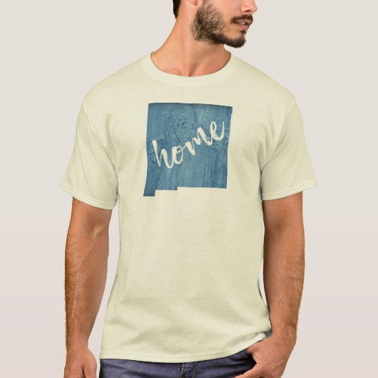 ニューメキシコの家の木目 Tシャツ (正面)