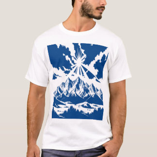 ニューメキシコの山々 Tシャツ