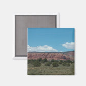 ニューメキシコの山の風景。 マグネット (正面/裏面)