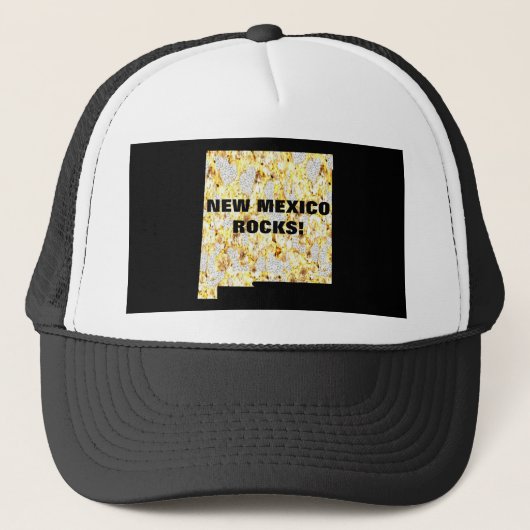 ニューメキシコの岩石 キャップ (正面)