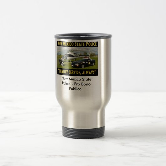 ニューメキシコの州の警察は襲います トラベルマグ (中央)