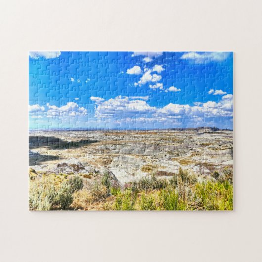 ニューメキシコの悪い土地。 ジグソーパズル (横)