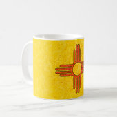 ニューメキシコの旗 コーヒーマグカップ (正面左)