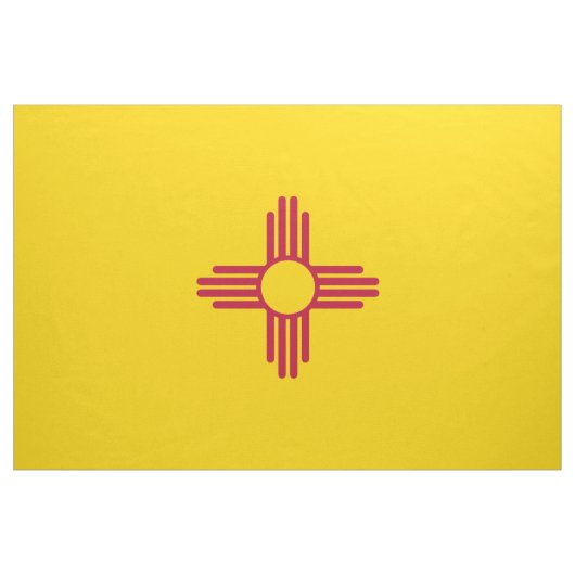 ニューメキシコの旗 ファブリック (ヤード)