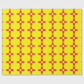 ニューメキシコの旗 ラッピングペーパー (フラット)