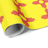 ニューメキシコの旗 ラッピングペーパー (ロールコーナー)