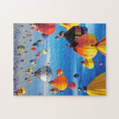 ニューメキシコの気球のフェスティバル ジグソーパズル (横)