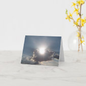 ニューメキシコの空 カード (黄色い花)