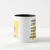 ニューメキシコの野球とコーヒー マグカップ (中央)