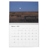 ニューメキシコの雲 カレンダー (2月 2027)