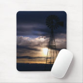 ニューメキシコの風車 マウスパッド (マウス)