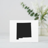 ニューメキシコへの独自の移行のお知らせ ポストカード (スタンド正面)