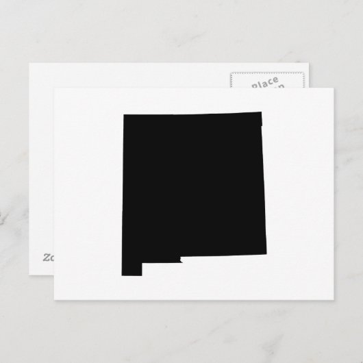 ニューメキシコへの独自の移行のお知らせ ポストカード (正面/裏面)