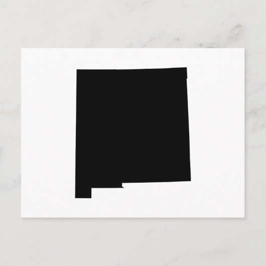 ニューメキシコへの独自の移行のお知らせ ポストカード (正面)