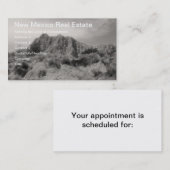 ニューメキシコキャニオン 予約カード (正面/裏面)