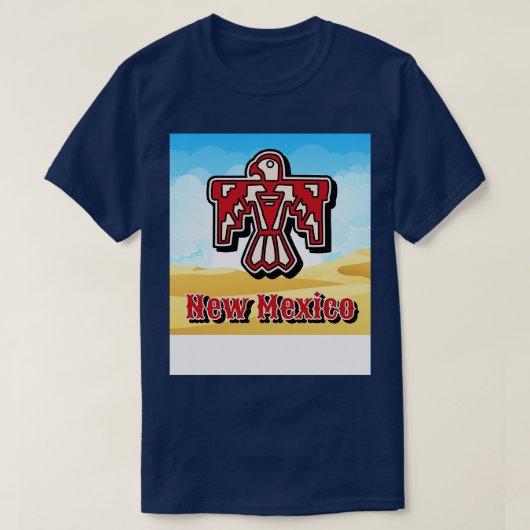ニューメキシコサンダーバード Tシャツ (デザイン正面)