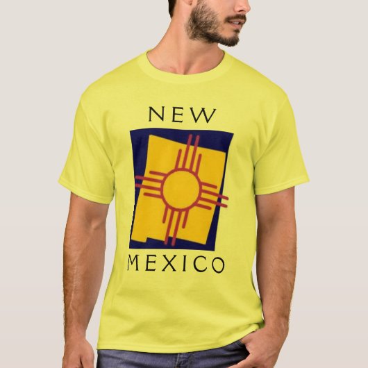 ニューメキシコジアか州のTシャツ Tシャツ (正面)