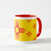 ニューメキシコジア日曜日のマグ マグカップ (正面右)