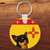ニューメキシコチワワ キーホルダー (正面)