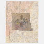 ニューメキシコフリースブランケット フリースブランケット (正面)