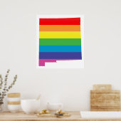 ニューメキシコプライド。 ポスター (キッチン)