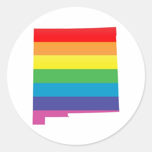 ニューメキシコプライド。 ラウンドシール (正面)