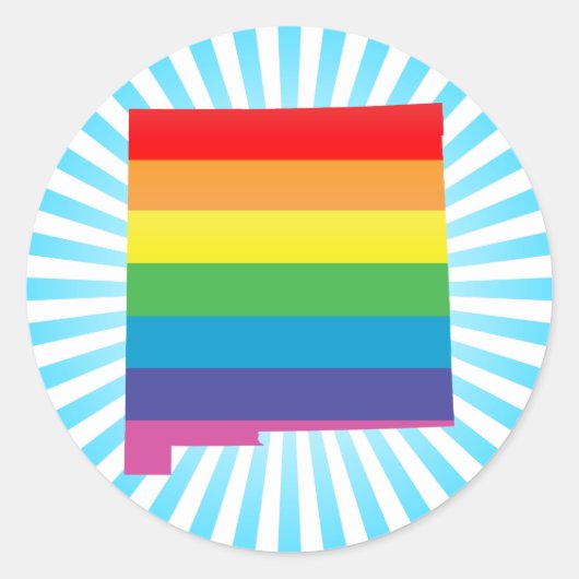 ニューメキシコプライド。 ラウンドシール (正面)