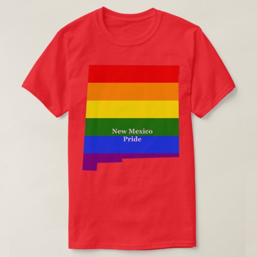 ニューメキシコプライド Tシャツ (デザイン正面)