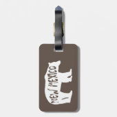 ニューメキシコベア ラゲッジタグ (裏面縦)