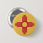 ニューメキシコボタン 缶バッジ (正面&裏面)