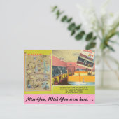 ニューメキシコマンハッタンカフェギャラップ ポストカード (スタンド正面)