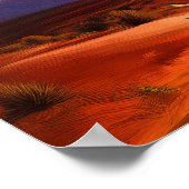 ニューメキシコランド・オブ・エンチャントメント・ユッカ砂漠 ポスター (角)