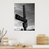 ニューメキシコルート66標識 ポスター (キッチン)