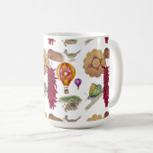 ニューメキシコレッドチリピノnツィアホットエアバルーン コーヒーマグカップ (正面右)